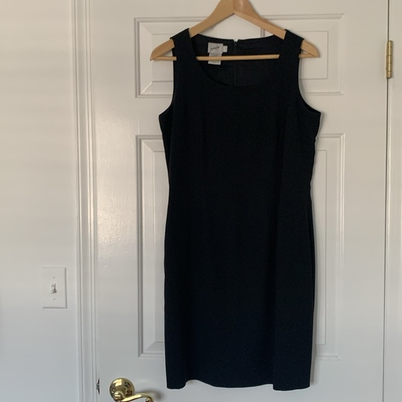 VTG 80s 90s Jaqueline Ferrar 2-piece blazer and dress small medium black white - Picture 5 of 6